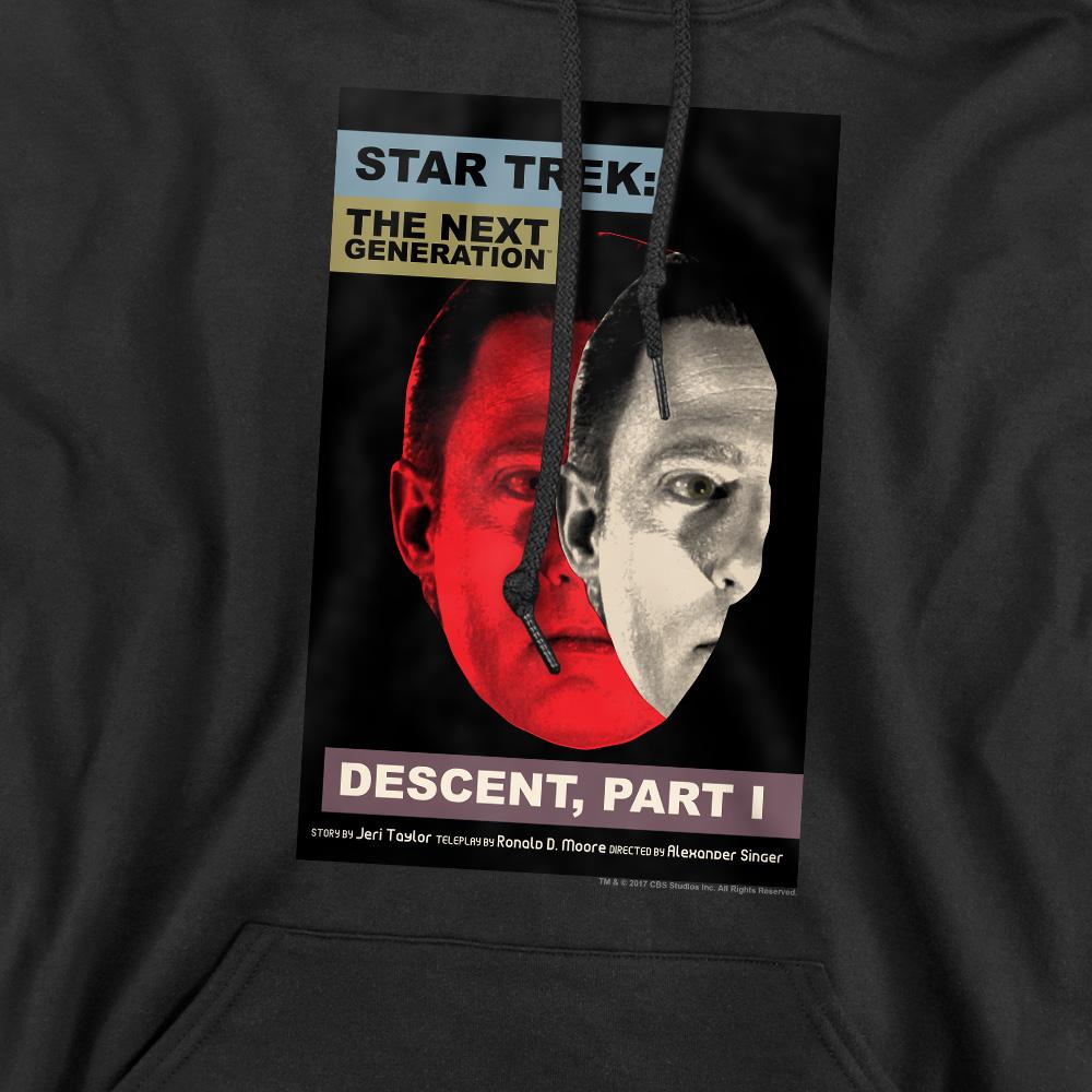 Star Trek Mens The Next Generation Season 6 Episode 26 Hoodie
