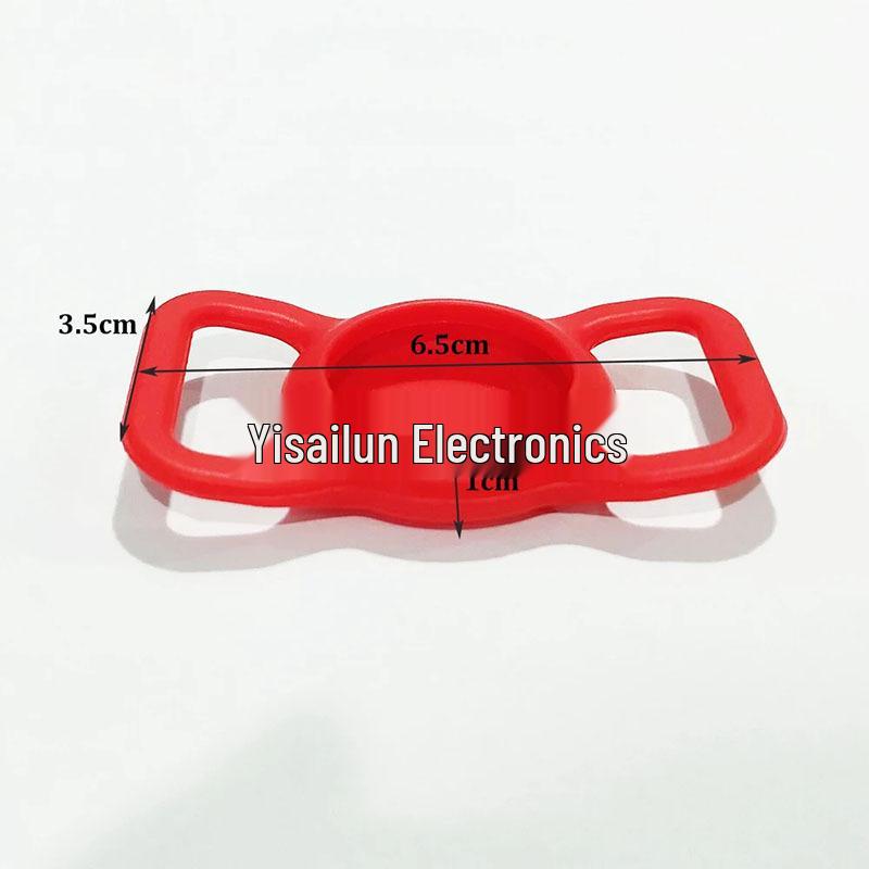 Pet Collar Silicone Sleeve for Apple AirTag - Anti-Lost Protective Case for Cats and Dogs