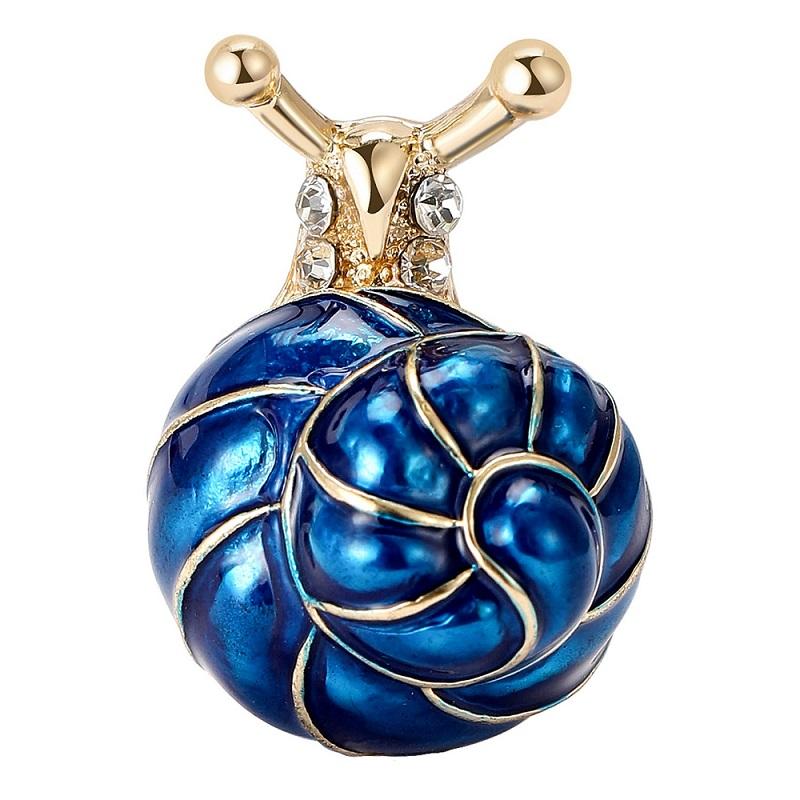 

Wuli&baby Милые броши-булавки в виде улиток, двухцветная эмаль, милые насекомые, животные, для вечеринок, повседневная брошь для женщин, унисекс, модная бижутерия