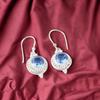 Tanzanite Gemstone 925 Sterling Silver Jewelry Handmade Earrings Birthday Gift EE-117-4