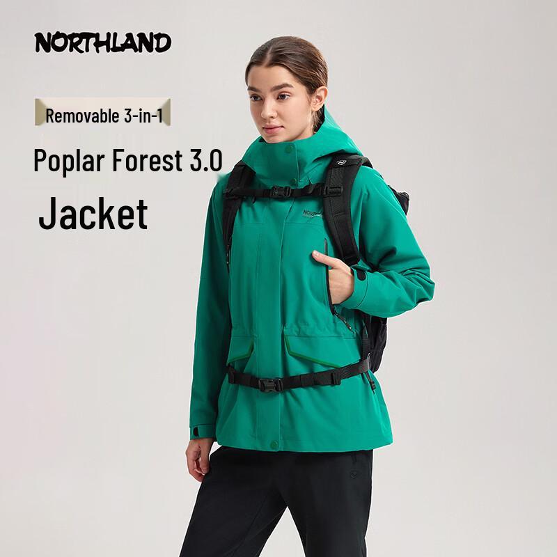 Women's Northland 3-in-1 Fleece Hooded Jacket NWJFT2411E