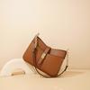 Leather Underarm Bag, Simple and Versatile for Commuting, High-quality Leather Single-shoulder Crossbody Bag, Spring Style Chain Bag