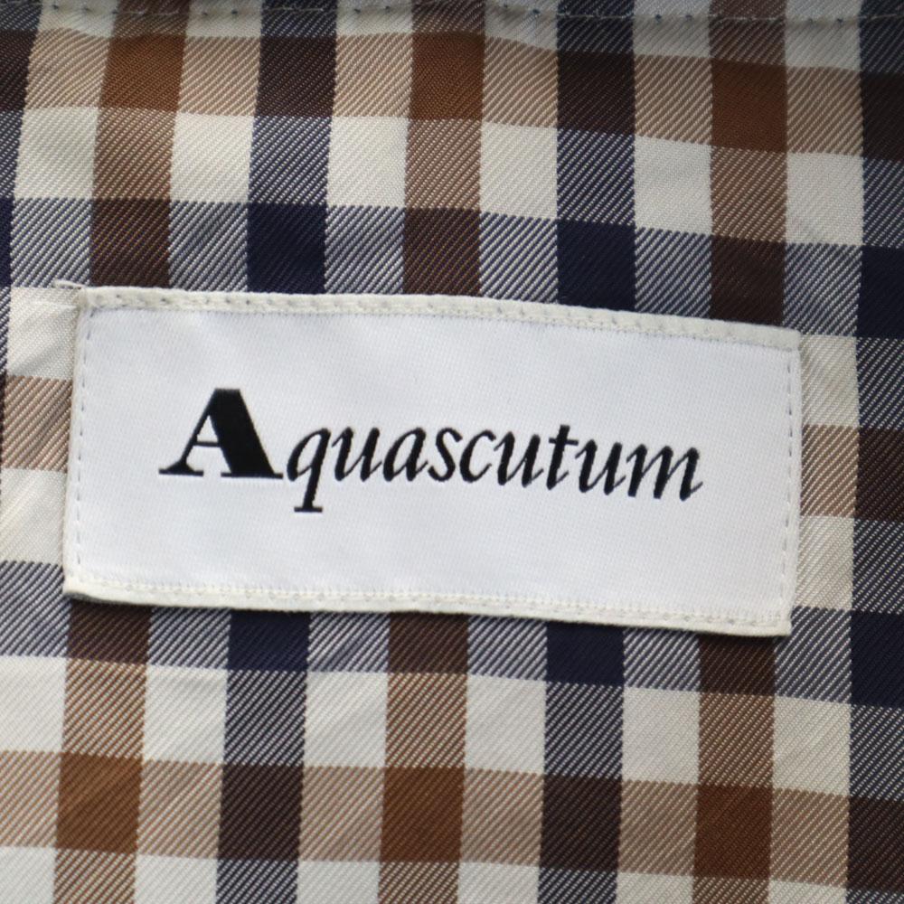 Aquascutum Made In Japan Trench Coat Black Liner with Belt Women Used