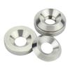 304 Stainless Steel Decorative Conical Fish Eye Washer for M3-M10 Countersunk Holes