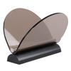Butterfly Magazine Stand Modern Desktop Book Rack Sleek for Living Room, Study