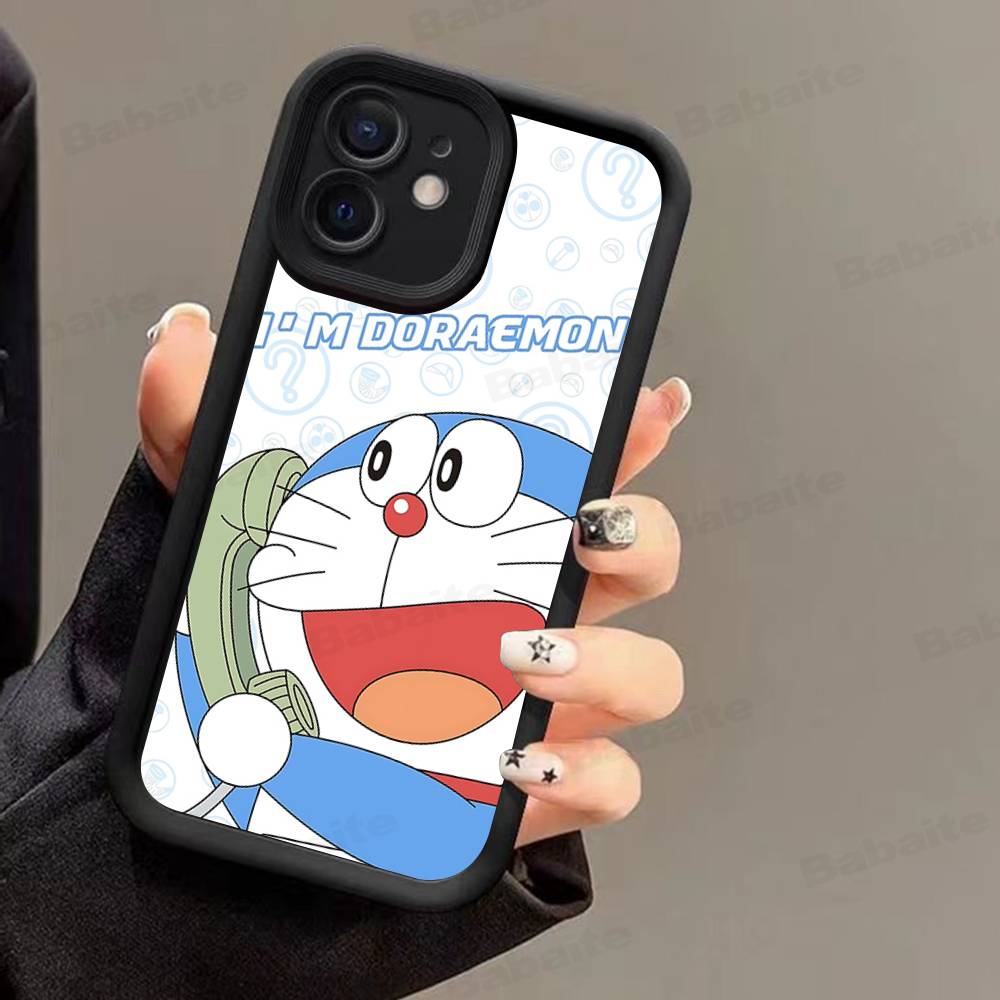 Cartoon D-Doraemons Phone Case For IPhone 17 16 E 15 14 13 12 11 Pro Max Plus Back Cover