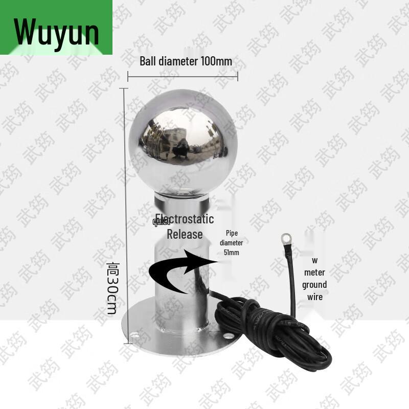 Emergency Explosion-Proof Human-Touch Static Eliminator with Alarm