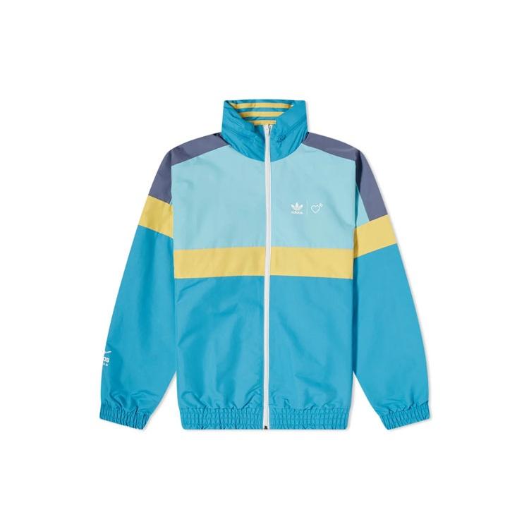 adidas x Human Made Windbreaker Jacket Aqua Men s HA9997 XL