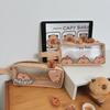 PVC Capybara Pencil Bag Kawaii Stationery Bag Desktop Organizer Cartoon Pen Bag  Gift