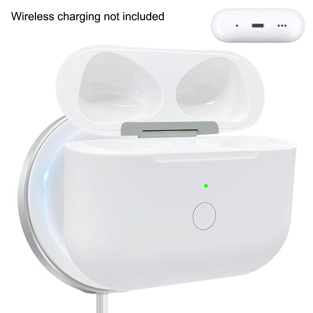 

Для AirPods 3 Bluetooth-совместимый чехол для зарядки наушников Беспроводная зарядная коробка, 8-контактный интерфейс белый