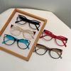 Oversized Cat Eye Glasses Women New Fashion Patchwork Rim Optical Frames Chic Brand Design Blue Light Blocking Eyeglasses