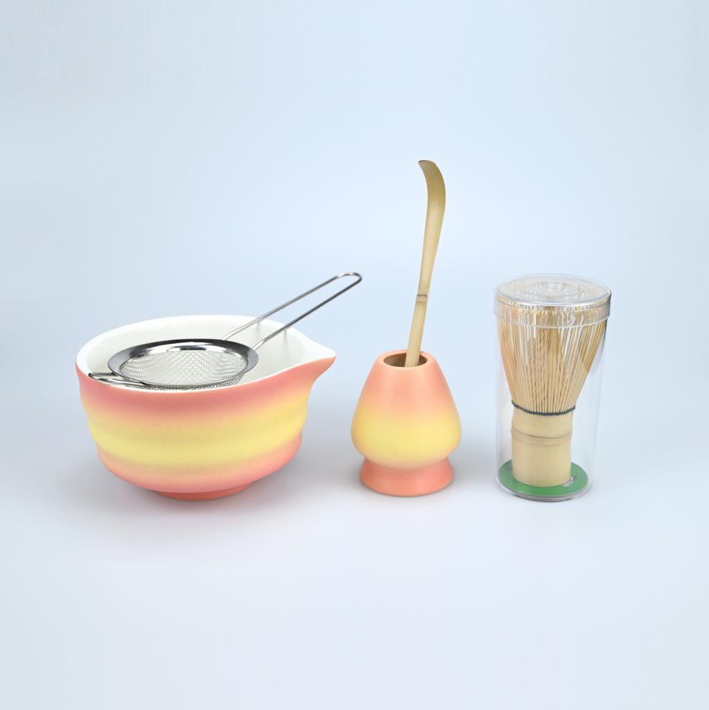 5pcs/set Japanese Matcha Set Handmade Home Matcha Bowl Bamboo Whisk Teaspoon Tea Set Tea Making Tool Accessories Tea Lovers Gift
