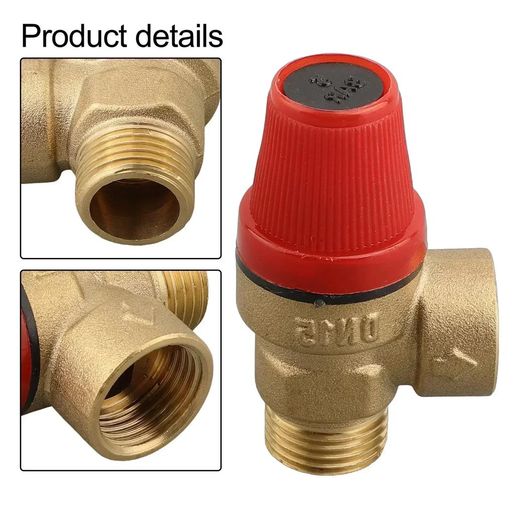 For Solar Water Heater Brass Drain Valve Solar Water Heater Valve Material Brass Versatile Application Commercial Use