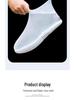Unisex Waterproof Non-Slip Silicone Rain Boot Covers for Hiking