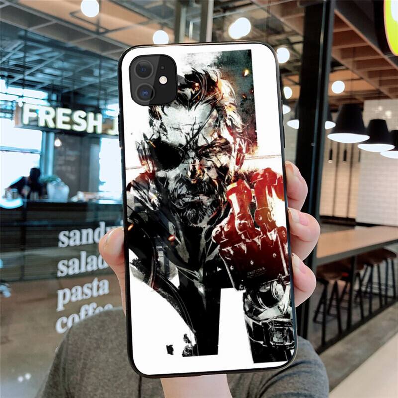 Game Metal Gear Phone Case for Iphone 12 Pro Max Mini 11 Pro XS MAX 8 7 6 6S Plus X 5S SE 2020 XR Case