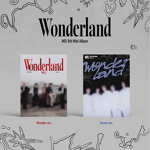 [pre-order] WEi Mini 8th Album Wonderland (Haven / Wonder Ver.)