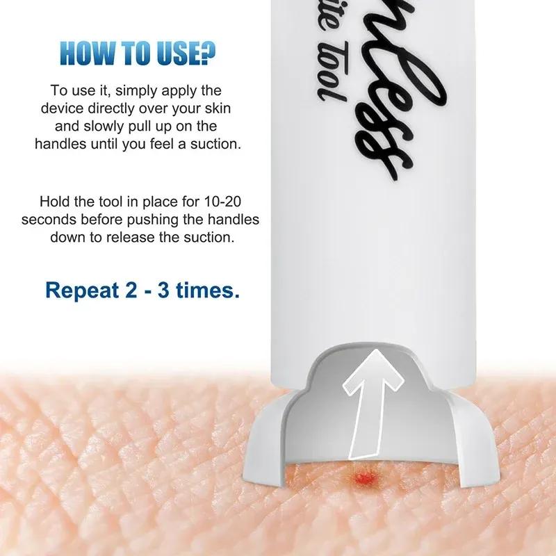 Suction Tool, Poison Remover - Bug Bites And Bee/Wasp Stings, Natural Insect Bite Relief, Chemical Free Single Pest Reject