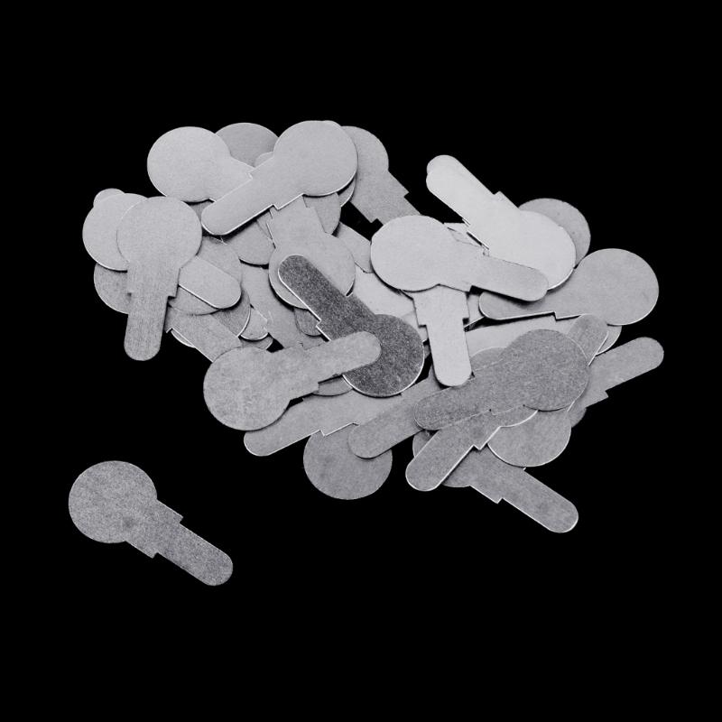 100 Pcs/Lot Nickel Plated Steel Strap Strip Sheets for Battery Pack Spot Welding Spot Welder Strap Equipment Tools