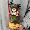 New 16cm Anime Dragon Ball Son Goku Model With Monkey Kid Goku Action Figure Pvc Statue Collection Model Toys Presents