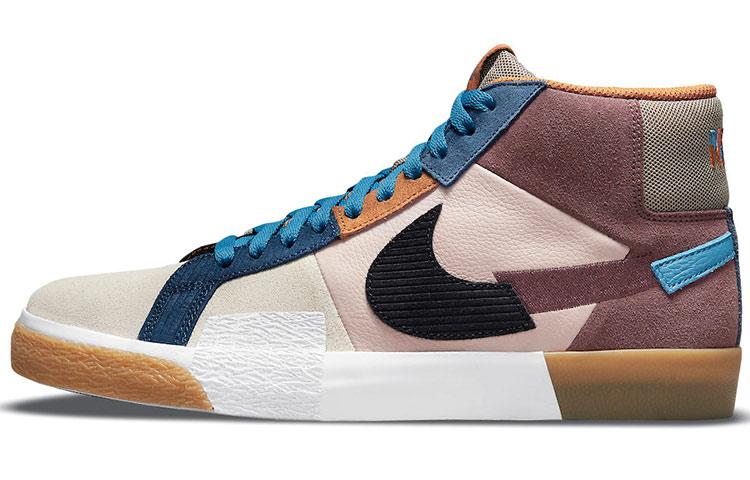 

Nike Sb Blazer Mid Mosaic Brown DA8854-600 37.5