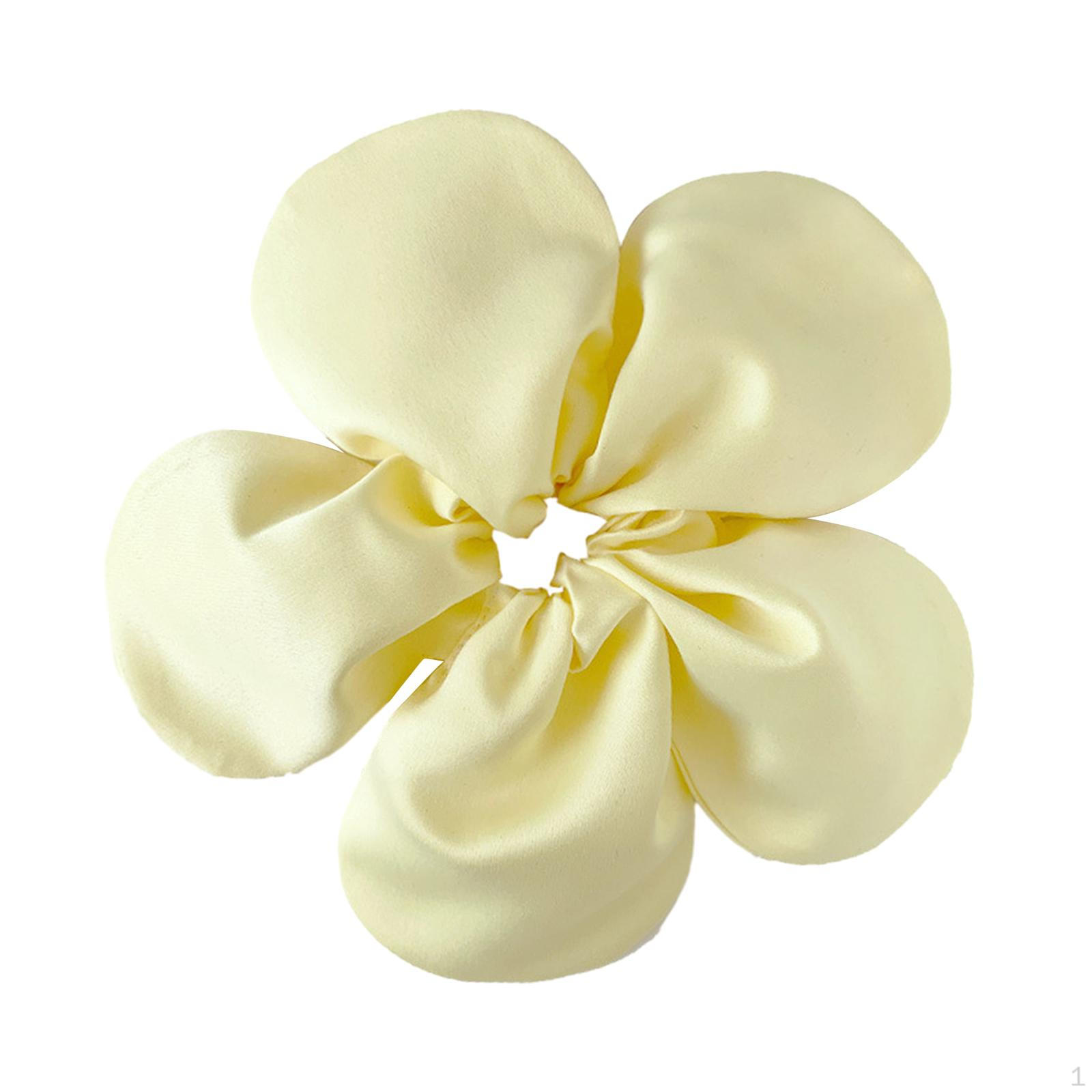 

Эластичные резинки для волос для хвостиков, мягкие повязки для женщин и девочек жёлтый