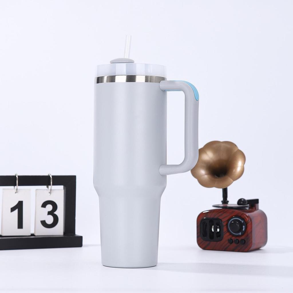 40oz Stainless Steel Thermos with Handle - 1st & 2nd Gen, 3D UV Customizable Car Cup