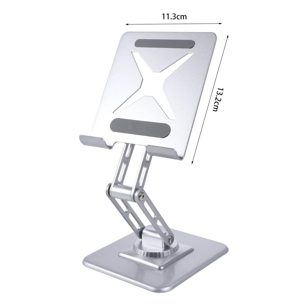 Metal Frame Foldable Tablet Stand Rotatable Tablet Phone Bracket Desk Holder