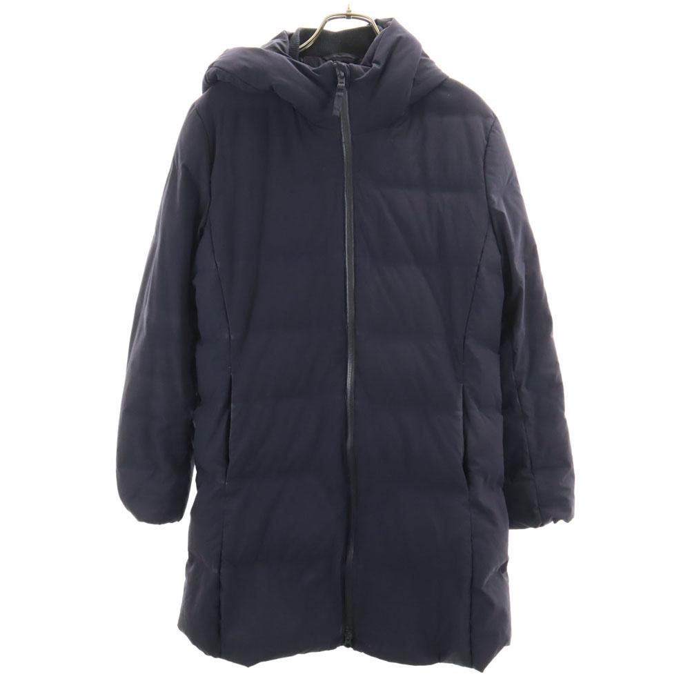

UNIQLO seamless down coat L Navy Women Used