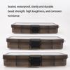 Gun Color Five Grid Box Fishing Gear Bait Glitter Storage Box Accessories Box Plastic Set Tool Box Lure Box