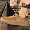 38-46 Men's Plus Size Fashionable Outdoor Casual Shoes Leather Shoes Business Casual Shoes Hiking Shoes