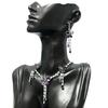 Jewelry Bridal Necklace Earrings Set Fashion Wedding Dress Banquet Dress Jewelry