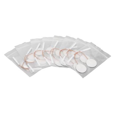 16 Stück Elektrodenpflaster Selbstklebend Wiederverwendbar Ersatz Runde Elektrodenpads für TENS-Gerät 1.2