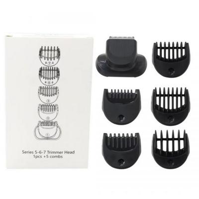 Shaver Trimmer Head Electric Replacement Beard Compatible 5pcs Guide Comb Trimming Set for B-raun Series 5/6/7