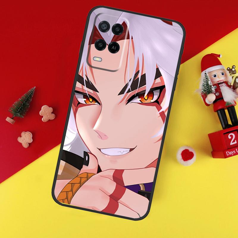 Genshin Impact Arataki Itto Case For Oppo A78 A98 A18 A38 A58 A5 A6 Pro A54 A74 A94 A17 A57 A80 A60 A40 A96 A76 A16 A15