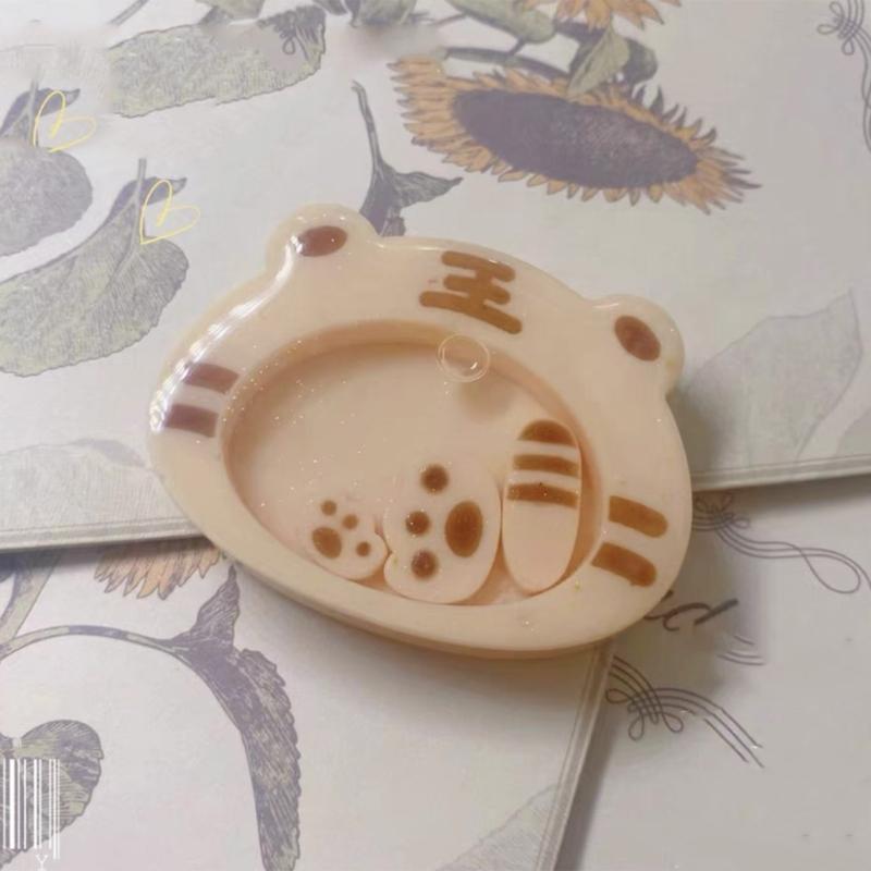 Quicksand Resin Casting Molds,Resin Art Shaker Mold,Crystal Silicone Hollow Mold Epoxy Pendant Mold Cute Keychain Mold