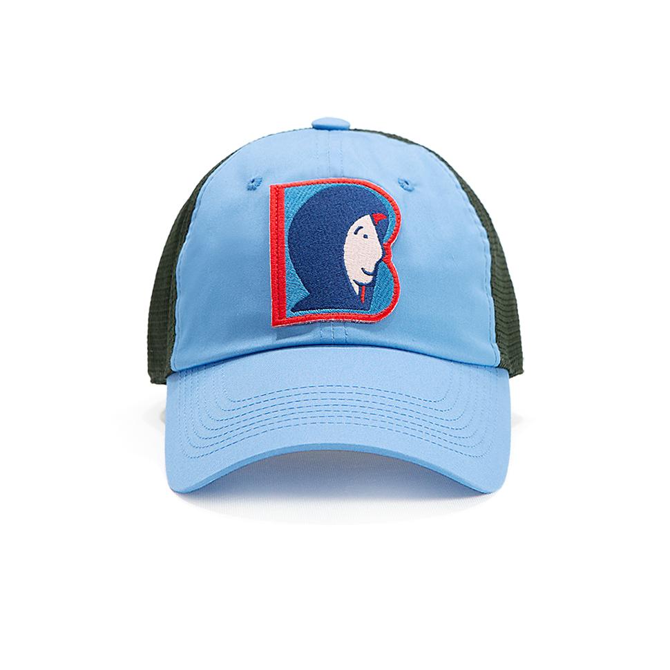 BRIAN BERRY Melia Mesh Cap_Sea