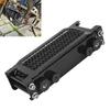 Motorcycle Oil Cooler Kit, Engine Oil Cooling Radiator, Oil Cooling Radiator System Kit, Aluminum 4-Row High Efficiency Replacement, for Monkey 125 50