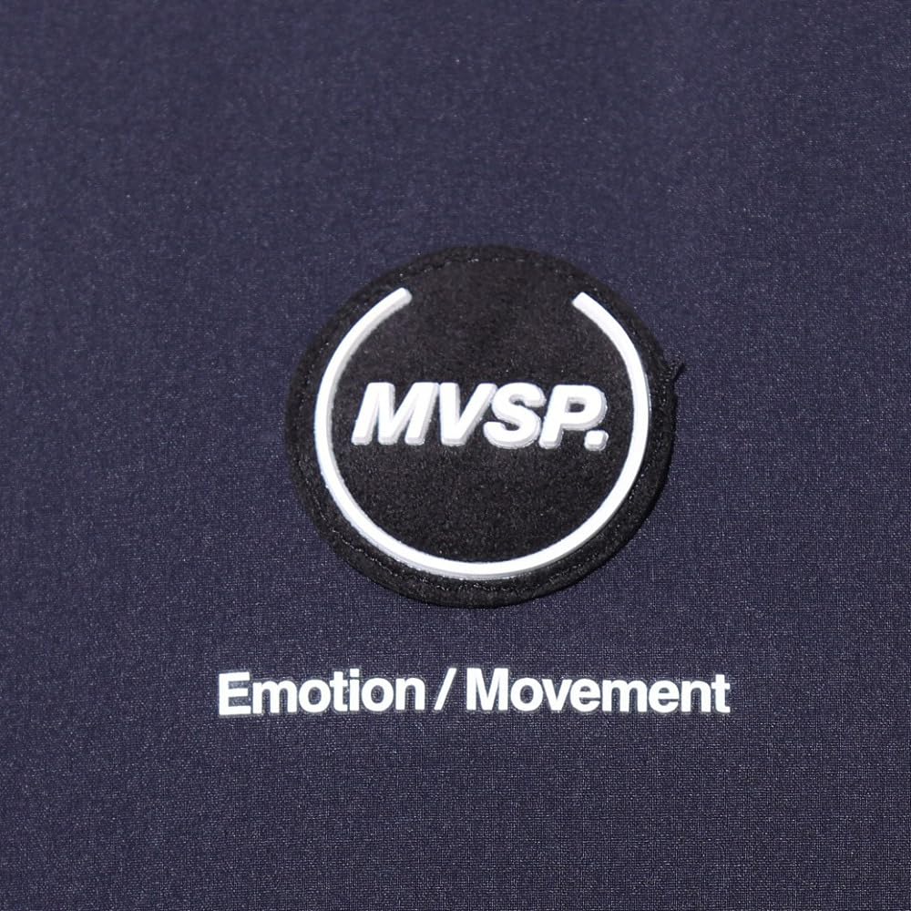 DESCENTE Stretch Cool Touch Nylon Hoodie NV XO 4-Way Two-Tone Full-Zip