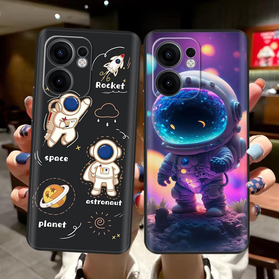 Phone Case For Oppo Reno13 F Case Cute Anime Cartoon Soft Liquid Silicone Coque For OPPO Reno13 FS Case RENO13F CPH2699 Fundas