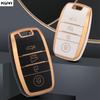 Tpu Car Remote Key Case Cover Shell Fob For Kia Sportage Cerato Optima K2 K3 K4 K5 Rio Picanto Soul Sorento Sedona 3 4 Buttons