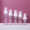 30/50/60ml Mousse Bottle Dispenser Foaming Soap Bottle Empty Plastic Mousse Facial Cleanser Pump Bottle Travel Shampoo Dispenser
