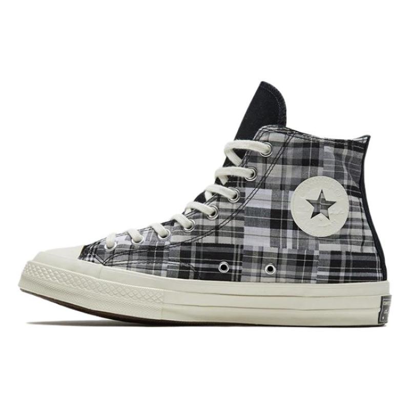 

Converse Chuck Taylor 1970s Comfortable Casual High-Top Canvas Unisex Black Grey 35