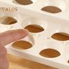 Egg Storage Container Large Capacity Food Grade BPA Free Foldable Design Portable Egg Holder Refrigerator Tray