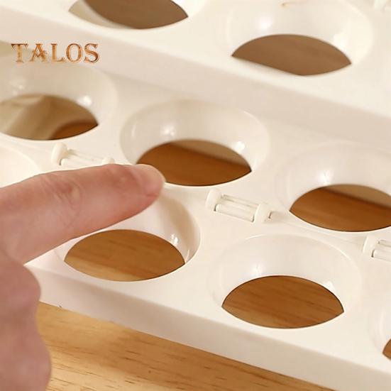 Egg Storage Container Large Capacity Food Grade BPA Free Foldable Design Portable Egg Holder Refrigerator Tray
