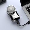 1Pc Mini Shaver For Men Travel Pocket Size Electric Shaving Washable Rechargeable Cordless Trimmer Knives Face Beard Razor