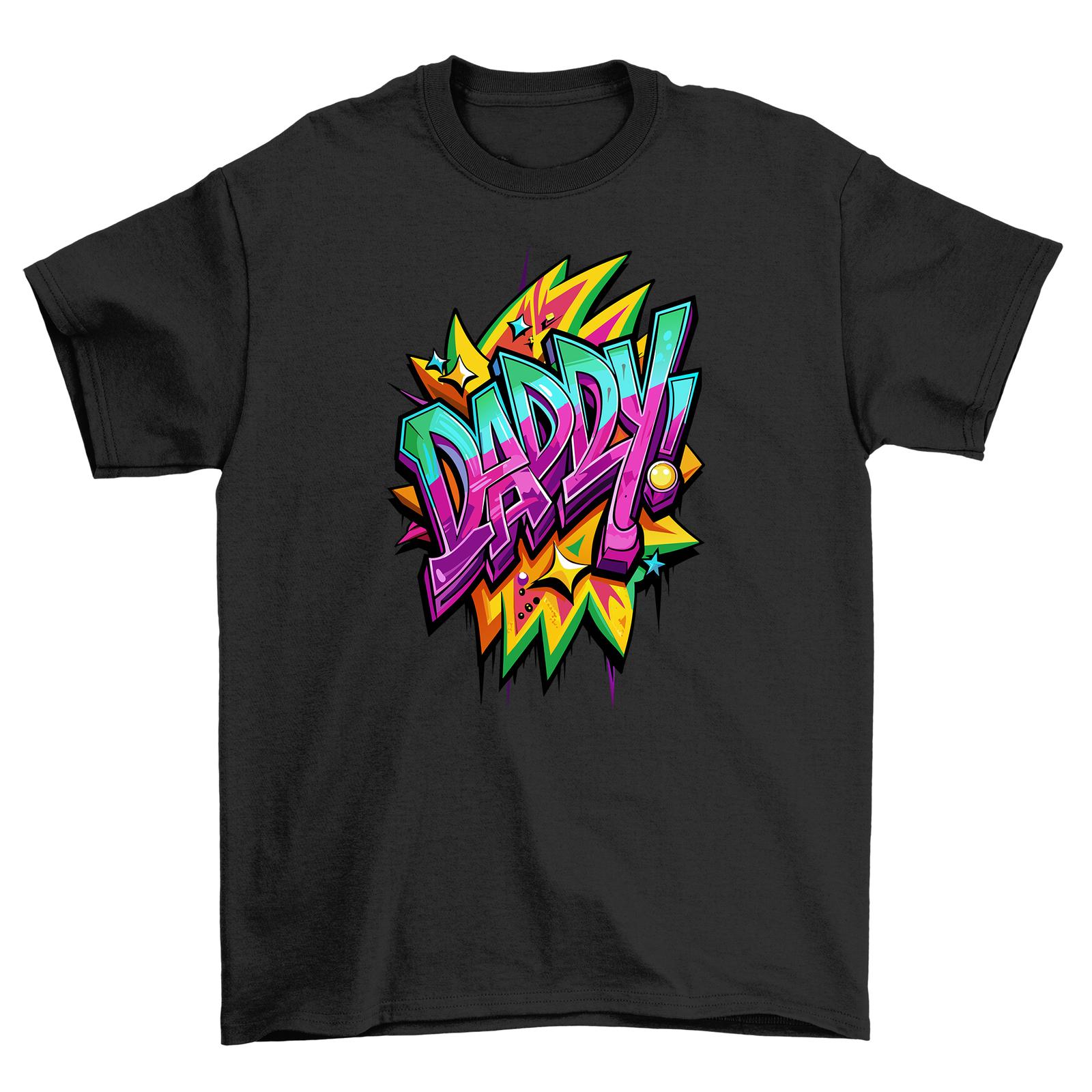 

Daddy Star - Super Dad T-Shirt Mens Womens Tees Top, Fun and Fabulous! Unisex Cotton Tee, Funny T-Shirt Mens Womens Tees Top 4XL