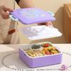 Bento Lunch Box For Kids Portable Microwavable Lunchbox Kids School Food Containers Cute Leakproof Children's Food Box Storage