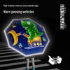 OIMG Kids Automatic Cartoon Sun & Rain Umbrella