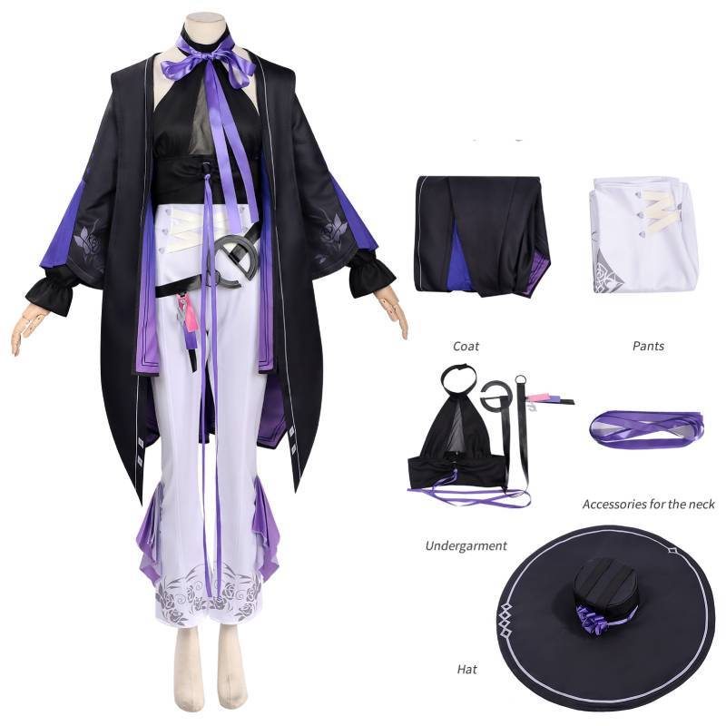 Neverness To Everness Jiuyuan Cosplay Costume For Anime And Game Role Play