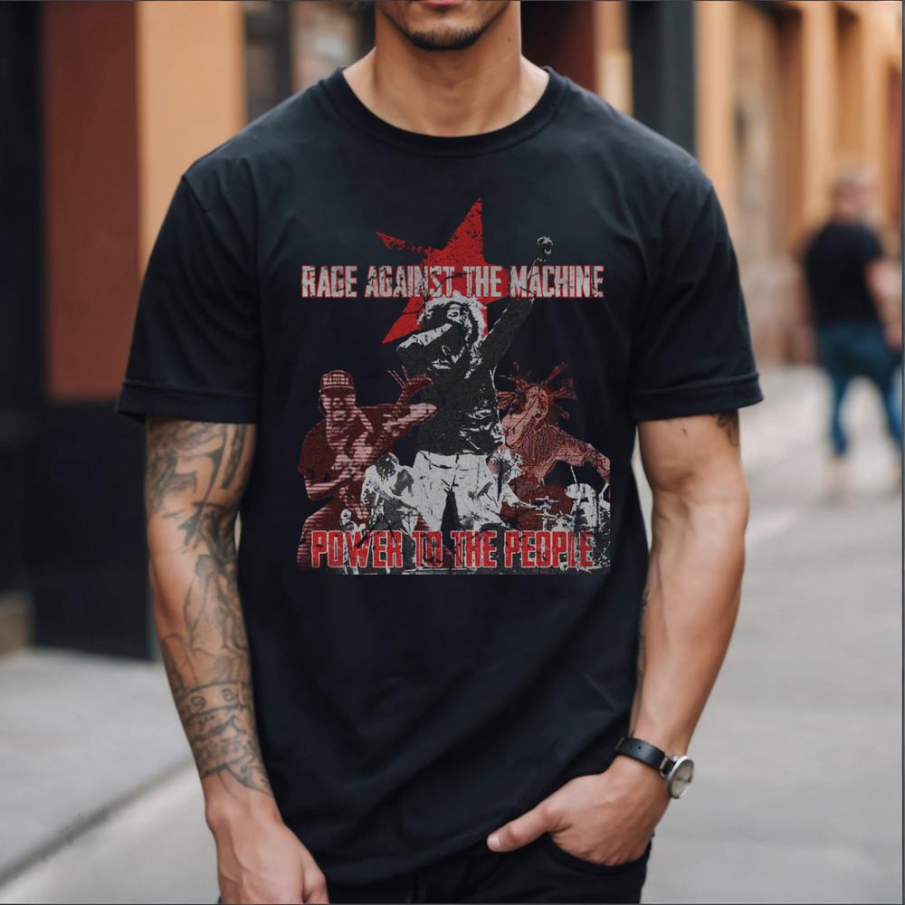 

Rage Against The Machine TShirt Text Killing In The Name Guerrilla Radio Unisex T-Shirt S